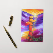Take up the Cross Prophetic Art Postcard